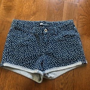 girls levi shorts